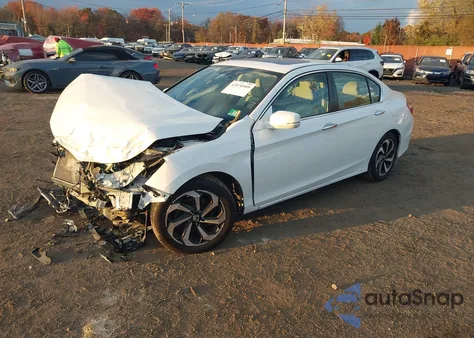 2016 Honda Accord Ex from USA, damaged, VIN 1HGCR2F71GA171221